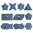 JITONGXUE 10 Pcs / Set Carbon Fiber Removal Tool Kit Ultra Thin Non Magnetic Prying Tools For Electronics Repair - 1