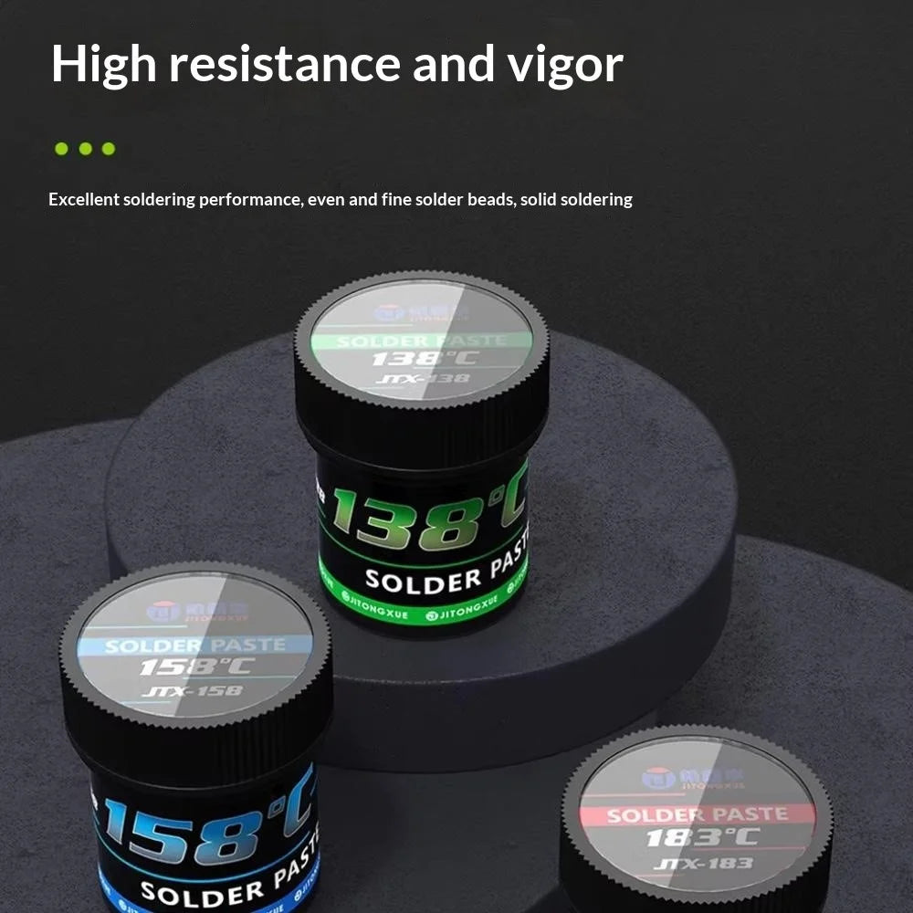 JITONGXUE Anti Oxidation Solder Paste 50G For Phone Repair BGA SMT Electronic Components Soldering - 183° - 6