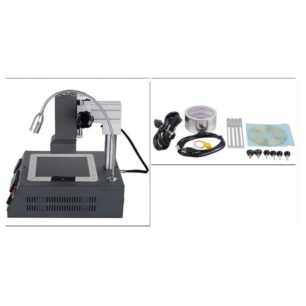 ACHI IR6500 BGA Rework Station Desoldering Machine for Phone Repair - EU Plug - 3