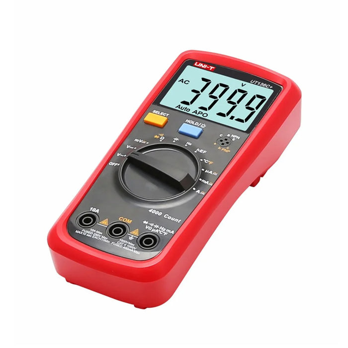 UNI-T UT136C+ Auto Range Digital Multimeter AC/DC Resistance Frequency Meter Tester - 2