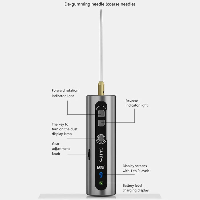 MAANT CJ-1 Pro Electric Glue Remover Phone Screen Glue Removal Tool - 7