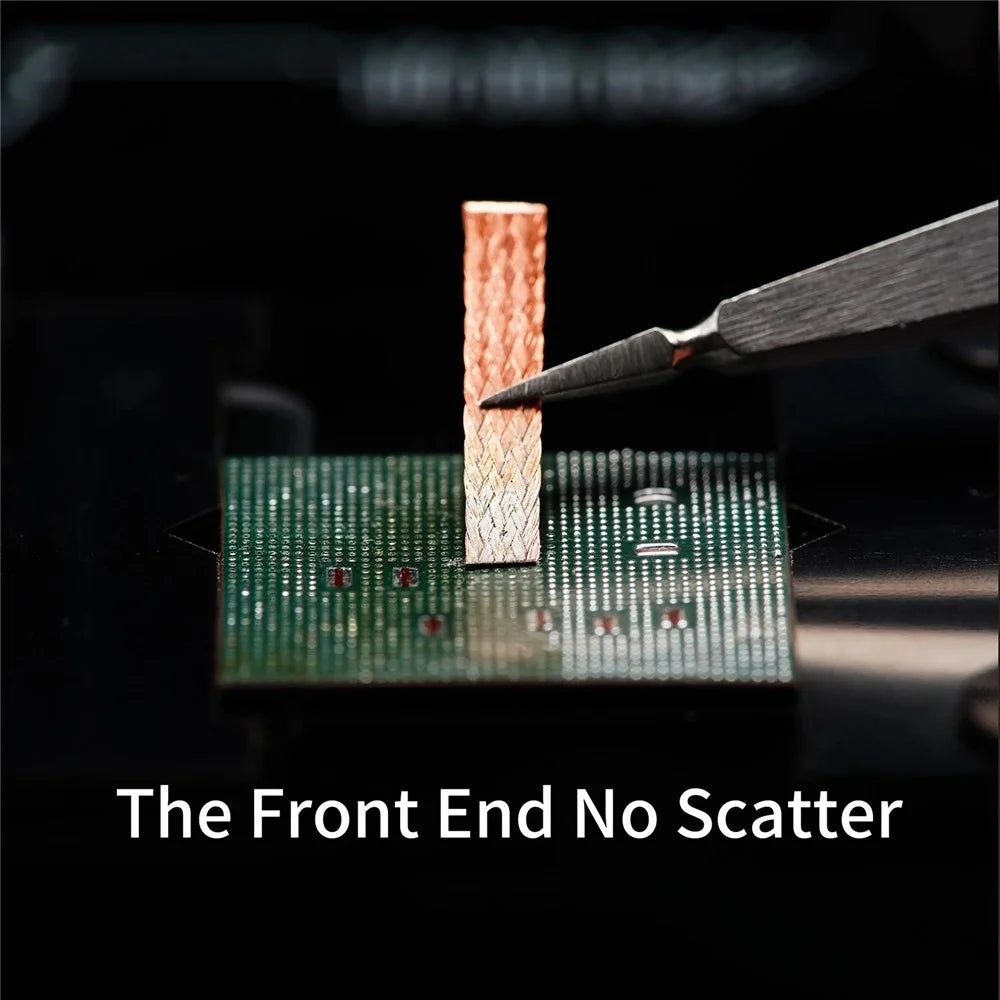 2UUL DW15 10Pcs 1.5m Solder Vampire Desoldering Wick for PCB Motherboard Soldering Repair - 5