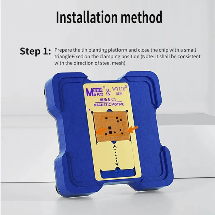 MAANT Magnetic Dynamic Tin Plating Platform CPU BGA Chip Repair Tool - 5