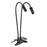 Clamp Type Gooseneck Adjustable Lamp LED Light Source for Industrial Inspection - Black - 1