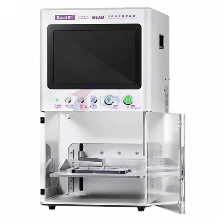 QIANLI SU8 Pro Cold Light Source UV Laser Machine Desktop Engraving Marking Equipment - EU Plug - 1