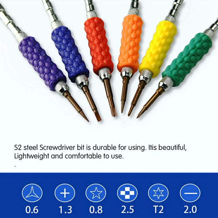 SUNSHINE SS-5115 Multi-Purpose Phone Repair Tool Kit Screwdriver Prying Tool Disassembly Set - 5
