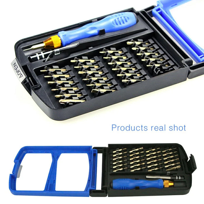 SUNSHINE SS-5114 27 in 1 Magnetic Screwdriver Set Hardware Repair Tool Kit for Phone Laptop Electronics Repair - 5