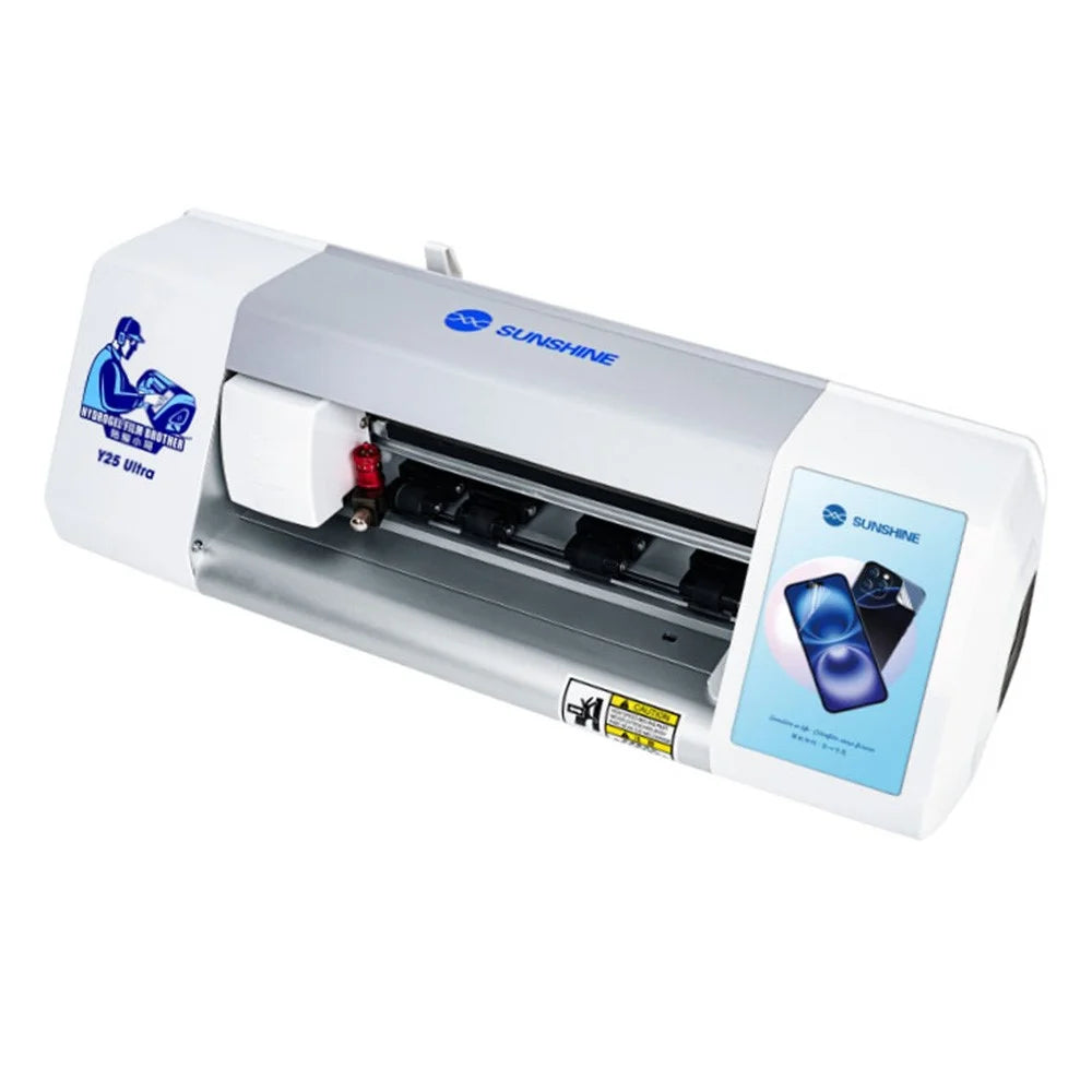 SUNSHINE Y25 Ultra Smart Film Cutting Machine WiFi  /  Bluetooth-compatible 12.9 Inch Automatic Screen Protector Cutter - EU Plug - 1