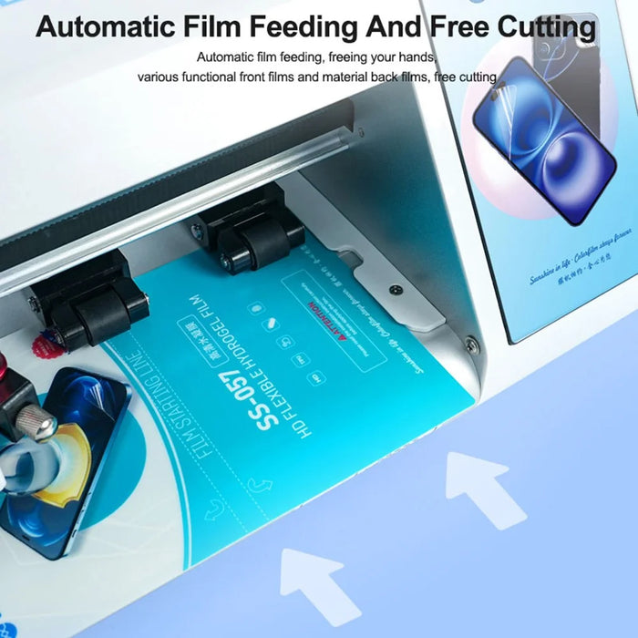SUNSHINE Y25 Plus Smart Film Cutting Machine WiFi / Bluetooth-compatible 16 Inch Screen Protector Cutter Support 20000+ Models - EU Plug - 6