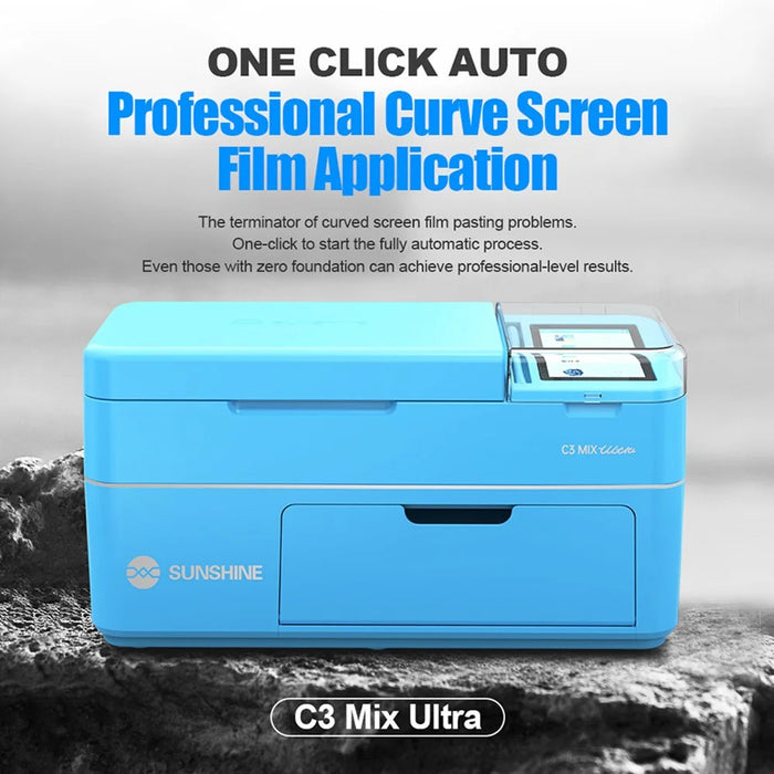 SUNSHINE C3 Mix Ultra Intelligent Cutting and Laminating 2 in 1 Machine Auto-positioning for Film Lamination - EU Plug - 4