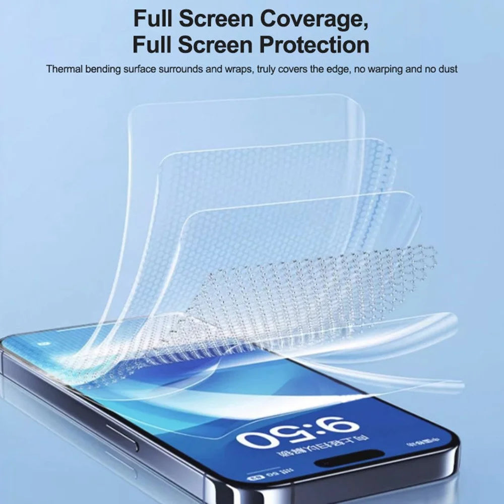 RELIFE GF-1M 50Pcs HD Flexible Hydrogel Film Full Coverage Anti-fingerprint Screen Protector (Work with SUNSHINE C3 Mix Ultra) - 6