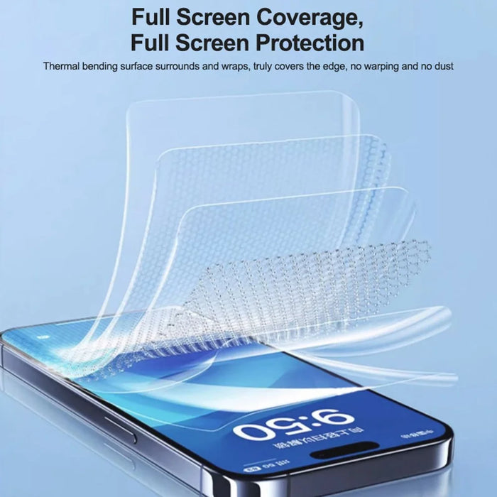 RELIFE GF-5MS 50Pcs Matte Privacy Hydrogel Film Anti-peep Full Screen Protector (Work with SUNSHINE C3 Mix Ultra) - 6