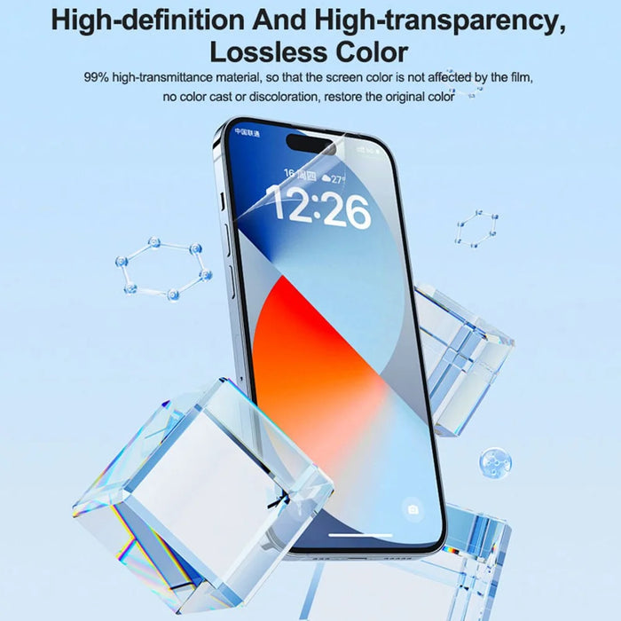 RELIFE GF-8M 50Pcs Full Coverage TPU HD Hydrogel Film Anti-fingerprint Screen Protector (Work with SUNSHINE C3 Mix Ultra) - 4