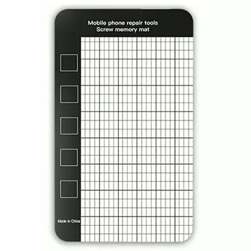 JIAFA 145 x 45mm Magnetic Screw Organizer Mat Memory Pad for Mobile Phone Repair Tools - 1