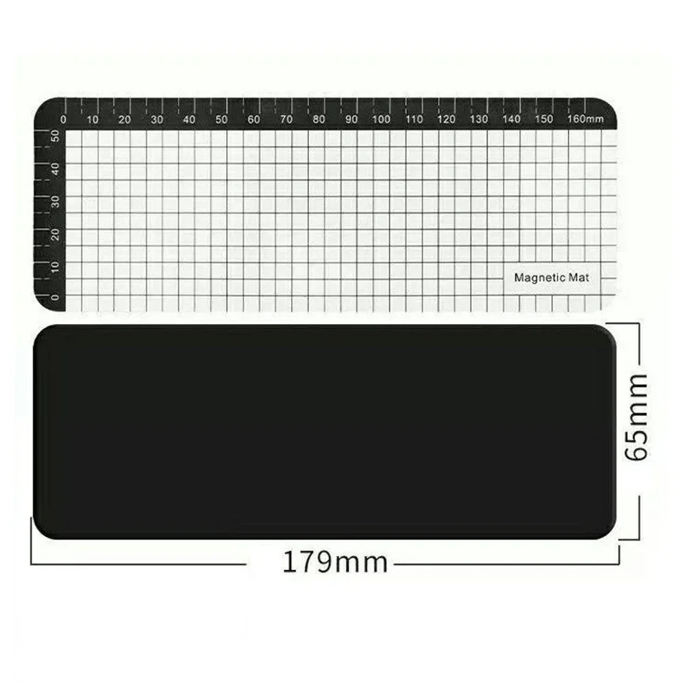 JIAFA 179 x 65mm Magnetic Screw Organizer Mat Memory Pad for Mobile Phone Repair Tools - 7