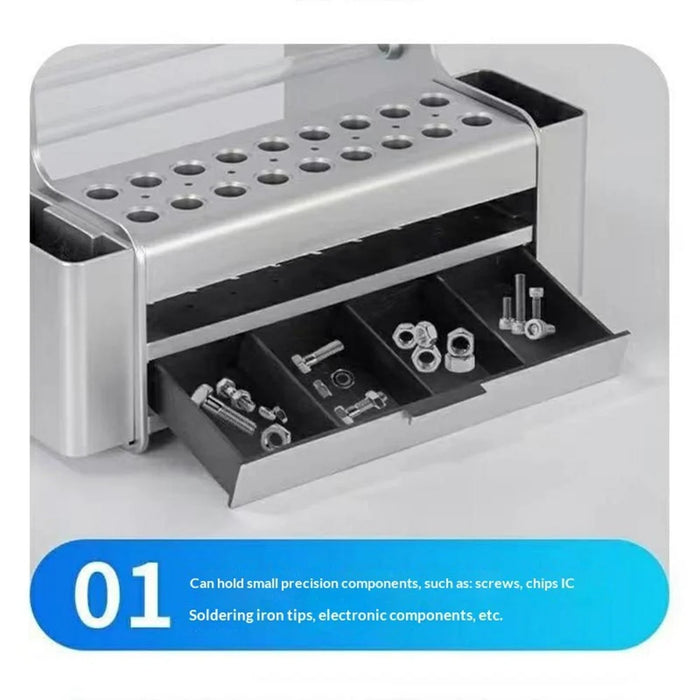 JIAFA Screwdriver Storage Rack Repair Tool Organizer Desktop Box for Electronics - 3