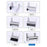 JIAFA Screwdriver Storage Rack Repair Tool Organizer Desktop Box for Electronics - 6