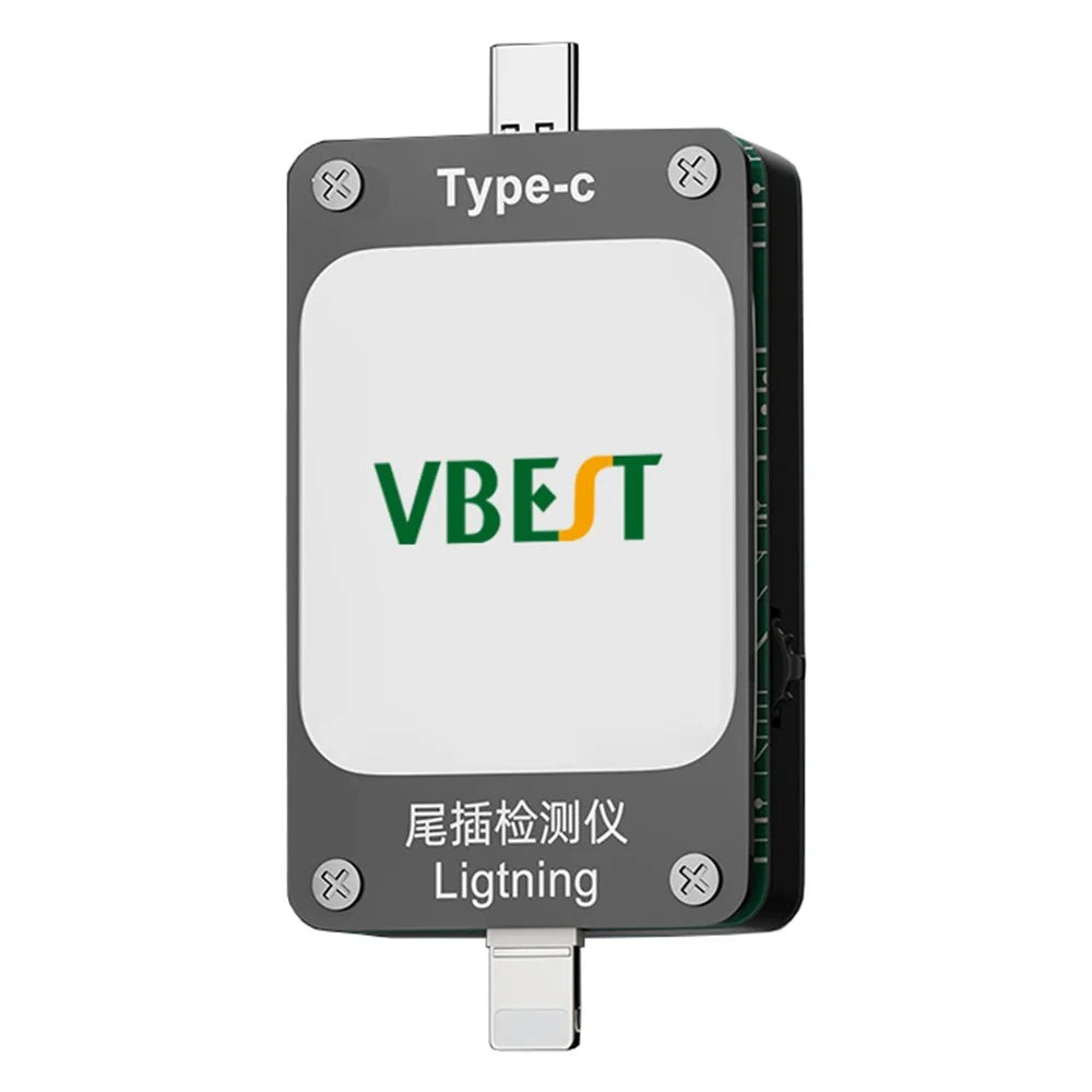 VBEST VB-U4 Tail Plug Tester IP Type-C Interface Detector for iPhone Android Phone - 7