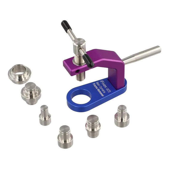 IFIXES IX73 Rear Camera Frame Remover Tool Set Phone Repair Kit with Interchangeable Adapters - 5