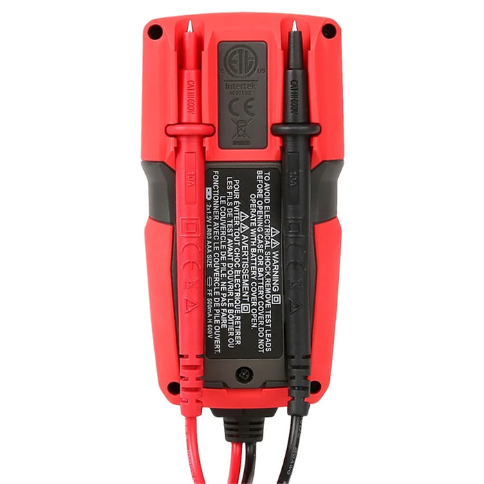 UNI-T UT125C Mini LCD Digital Multimeter DC/AC Voltage Current Meter NCV Capacitance Resistance Diode Tester Voltmeter Ammeter - 2