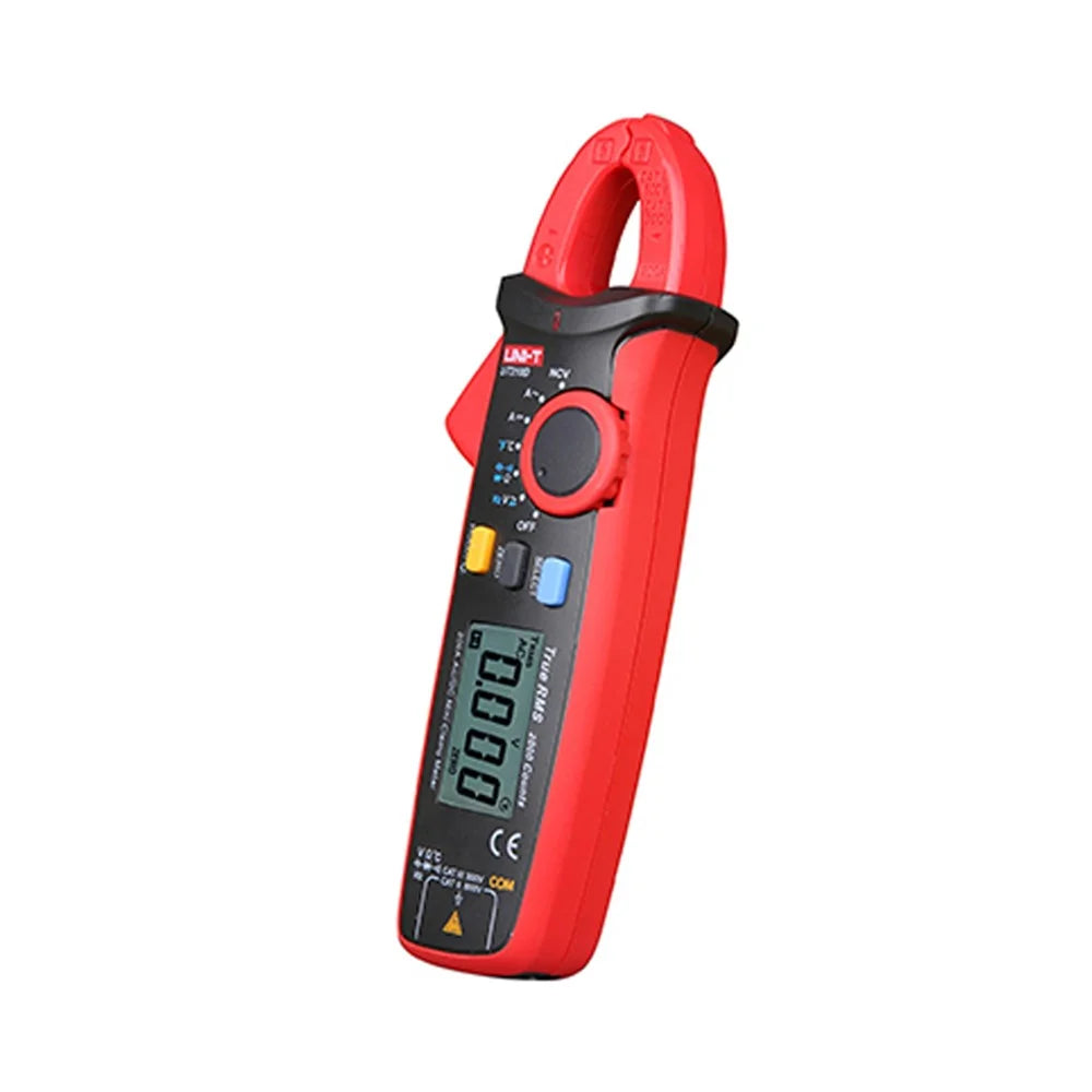 UNI-T UT210D Digital AC/DC Current Voltage Resistance Capacitance Clamp Meter Multimeter Temperature Measurement Auto Range - 2