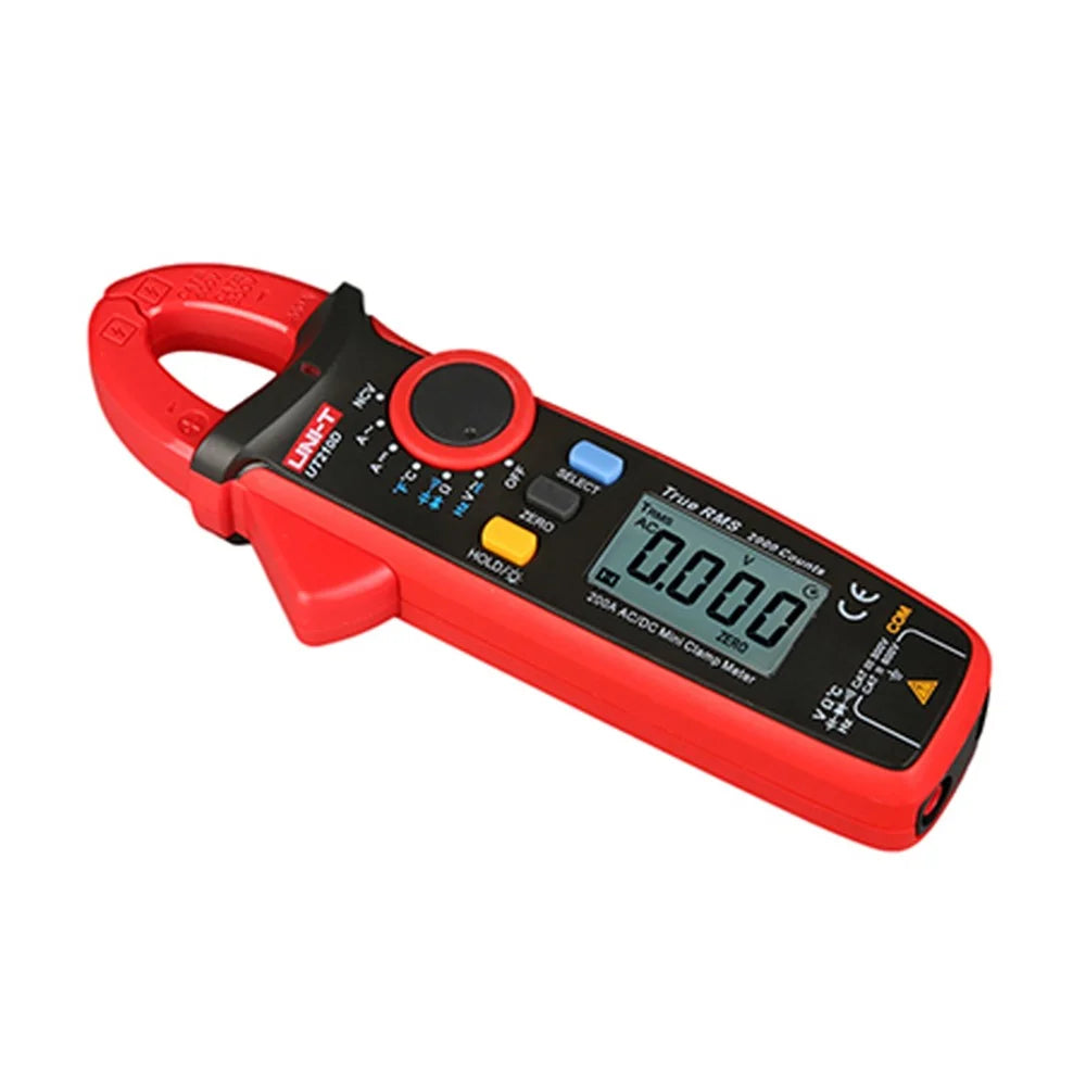 UNI-T UT210D Digital AC/DC Current Voltage Resistance Capacitance Clamp Meter Multimeter Temperature Measurement Auto Range - 4