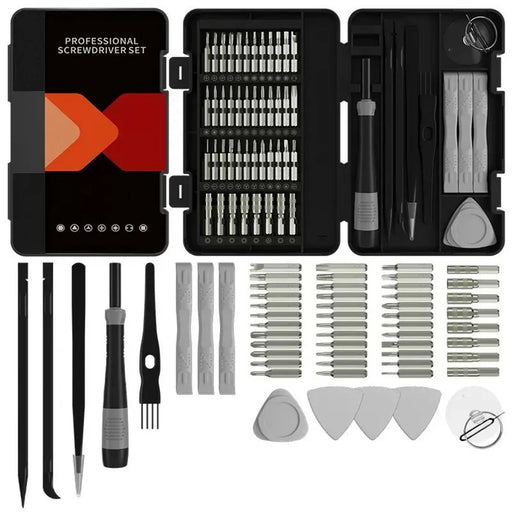 JIAFA 58 in 1 Precision Screwdriver Set CRV Magnetic Bits PP Handle Screwdriver for Phone Repair - 1