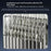 JIAFA 58 in 1 Precision Screwdriver Set CRV Magnetic Bits PP Handle Screwdriver for Phone Repair - 5