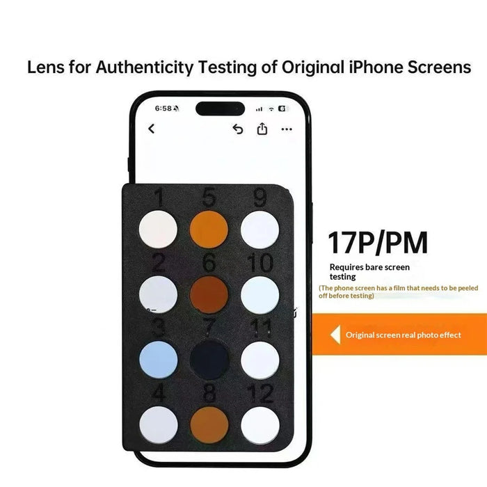 MR. YANG Screen Polarization Detector for iPhone 13-17 Series Mobile Phone Repair Screen Authenticity Check Tool - 4