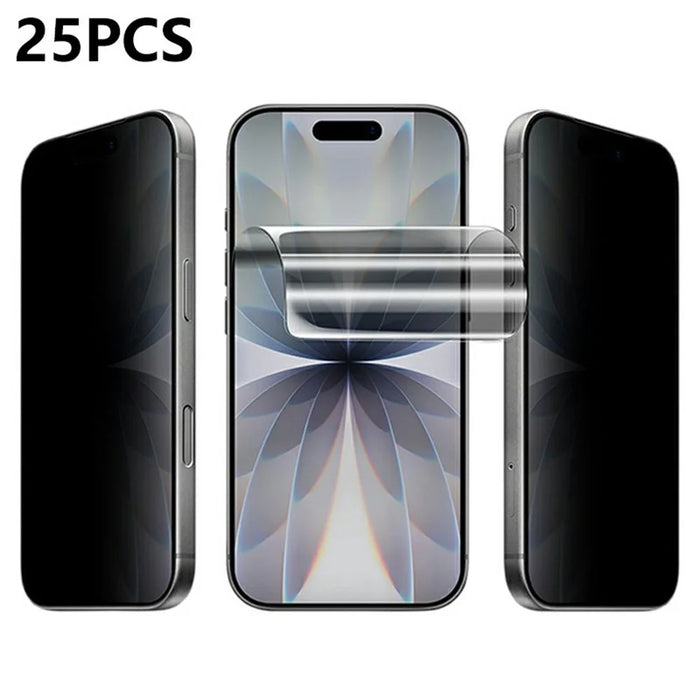 RELIFE GF-10MU 25Pcs PET Hydrogel Screen Protector 0° Anti-Spy UV HD Film (Work with SUNSHINE C3 Mix Ultra) - 1