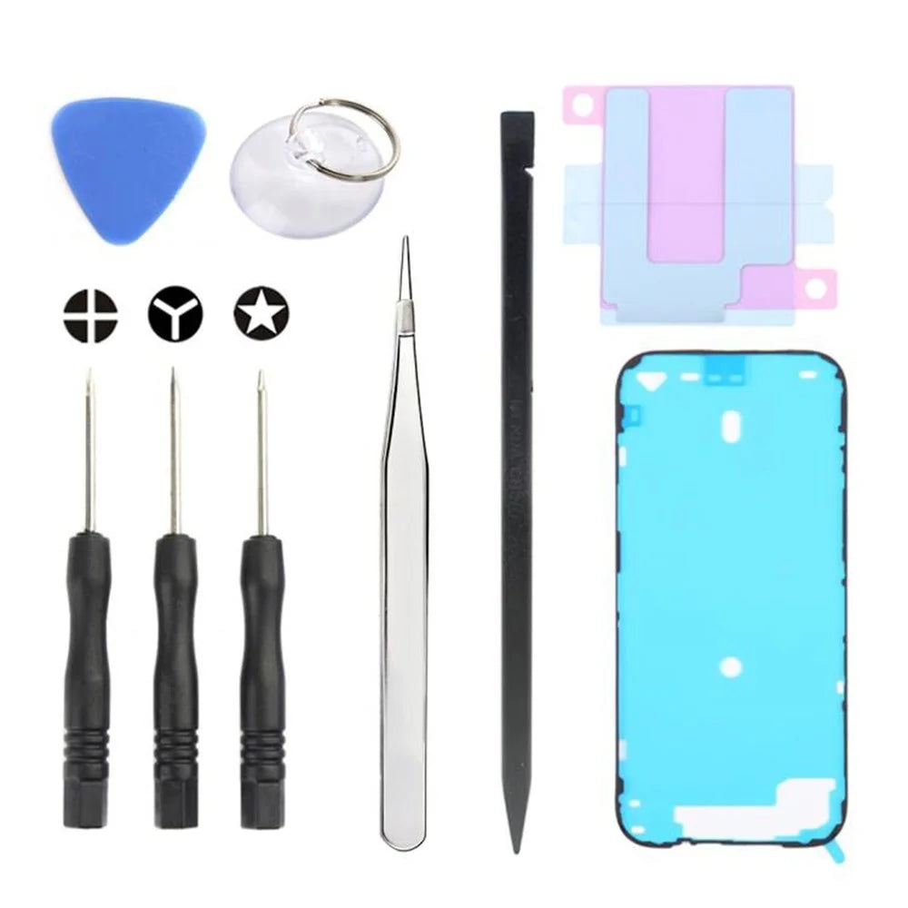 JF-8162 For iPhone 17 Pro 9 in 1 Battery Repair Tool Kit with Adhesive Pry Tools Screwdriver Set - 1