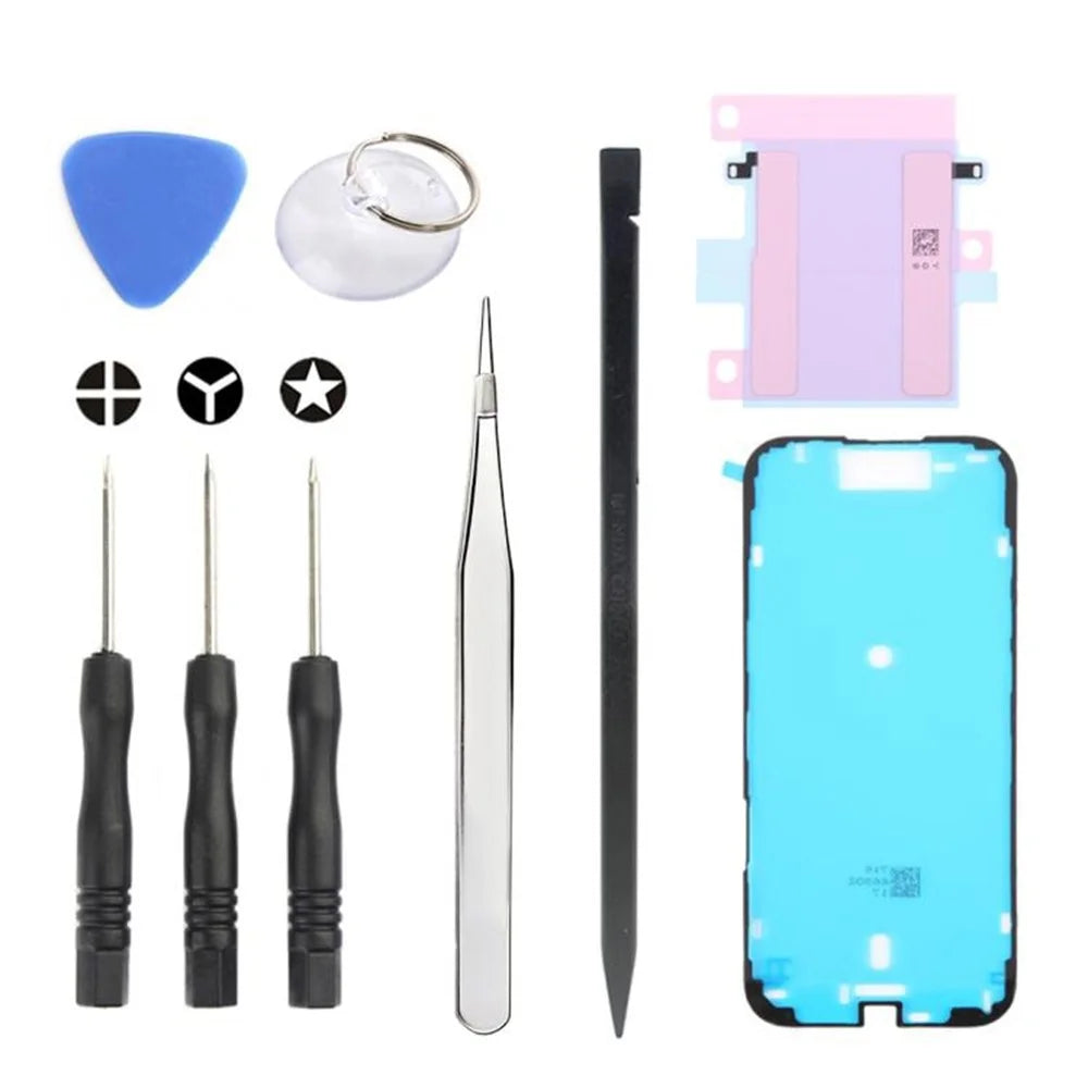 JF-8162 For iPhone Air 9 in 1 Battery Repair Tool Kit with Adhesive Pry Tools Screwdriver Set - 1