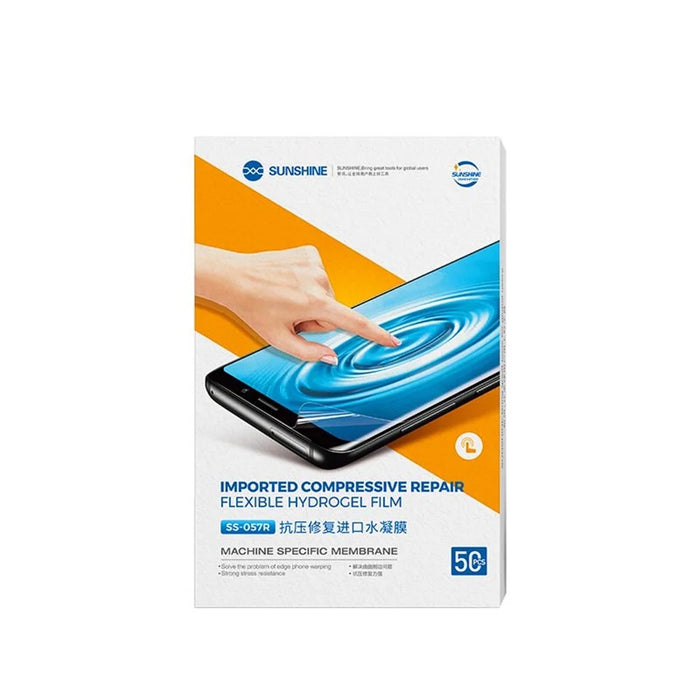 SUNSHINE 50PCS SS-057R 7-inch Compressive Repair Film Flexible Hydrogel Film (To Be Used with SUNSHINE SS-890C) - 6