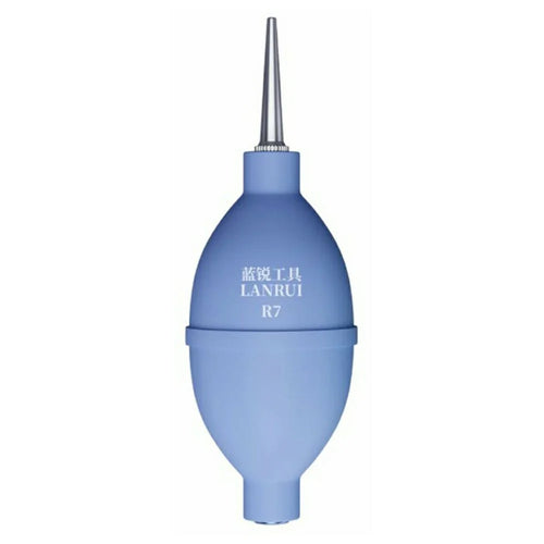 LANRUI R7 Dust Blower Ball Manual Rubber Air Blower for Camera Phone Electronics Cleaning - Blue - 1
