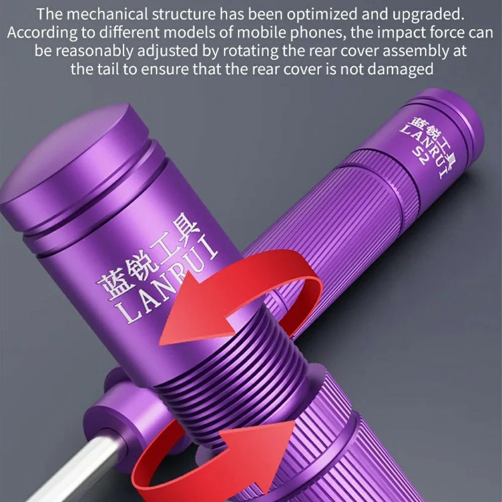 LANRUI S2 Press-Type Burst Tool Camera Lens Glass Breaking Pen Mobile Phone Repair Tool - 3