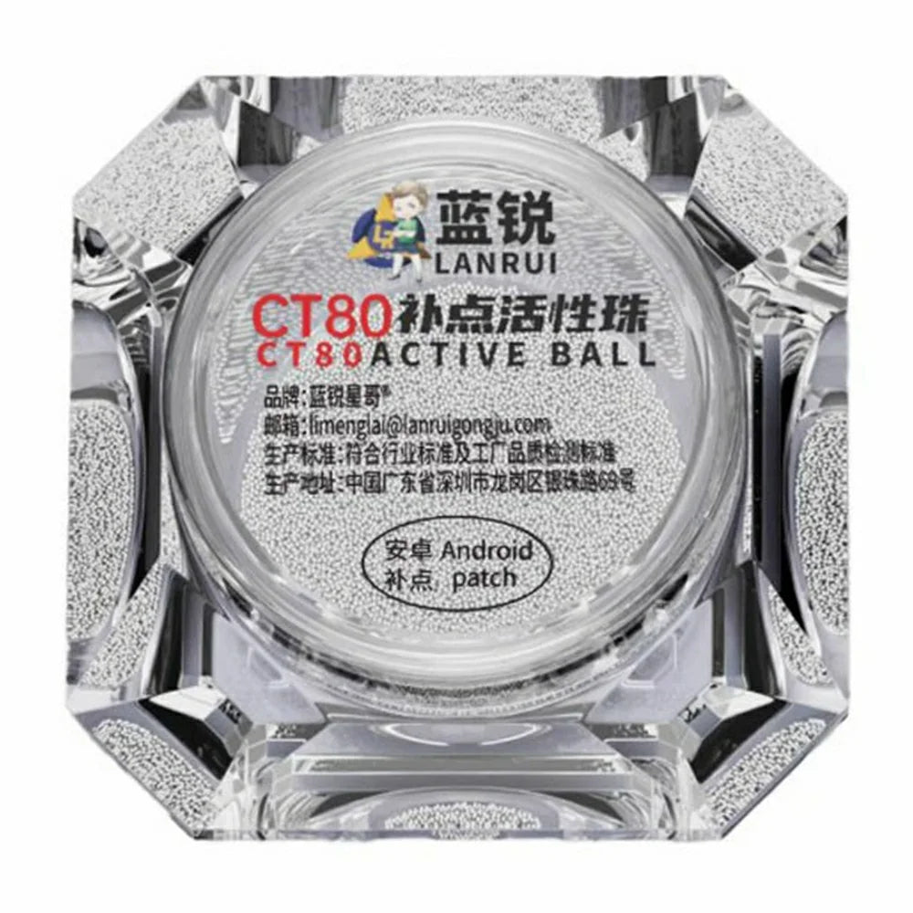LANRUI CT80 25000Pcs  /  1 Bottle Fill Active Beads Solder Ball for Android Motherboard Repair - 1