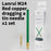 LANRUI M24 Red Copper Plating Desoldering Needle Kit Anti-slip Handle Ball Head Dragging Needle Set for Phone Socket Battery Connector - 2