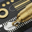 LANRUI M24 Red Copper Plating Desoldering Needle Kit Anti-slip Handle Ball Head Dragging Needle Set for Phone Socket Battery Connector - 4