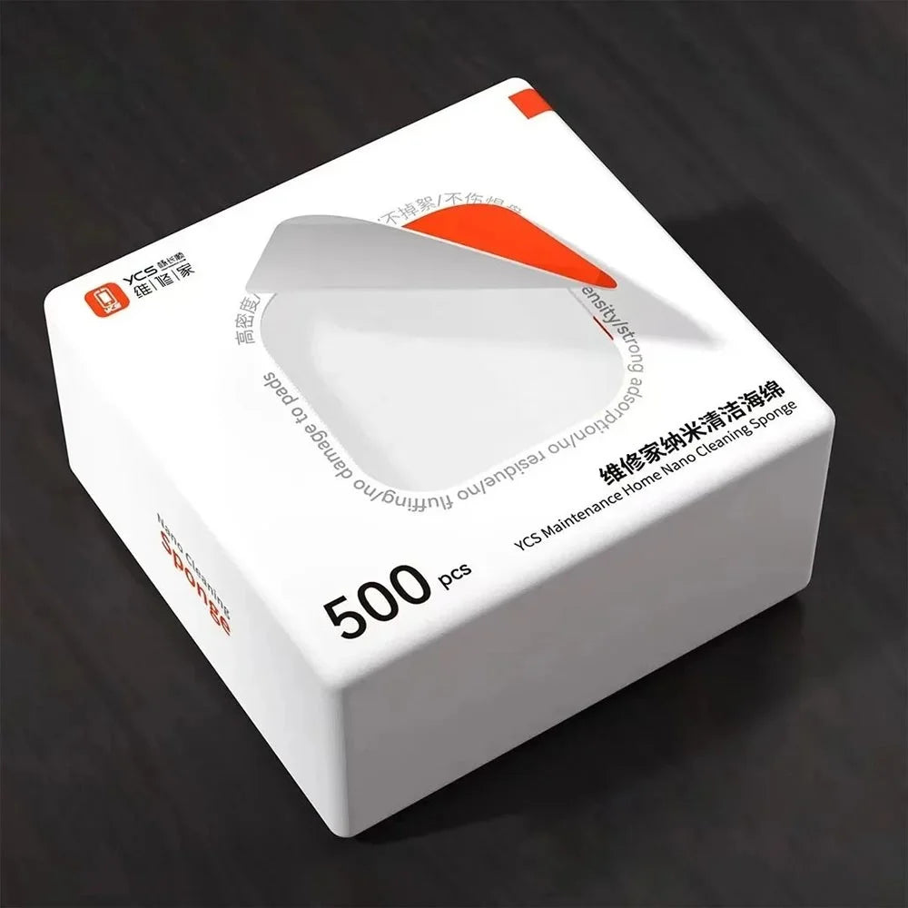 YCS HM01 500Pcs  /  Box Nano Cleaning Sponges High Density No Residue Electronic Maintenance Tools for Cleaning Screen  /  Camera  /  Motherboard  /  Soldering Flux - 4
