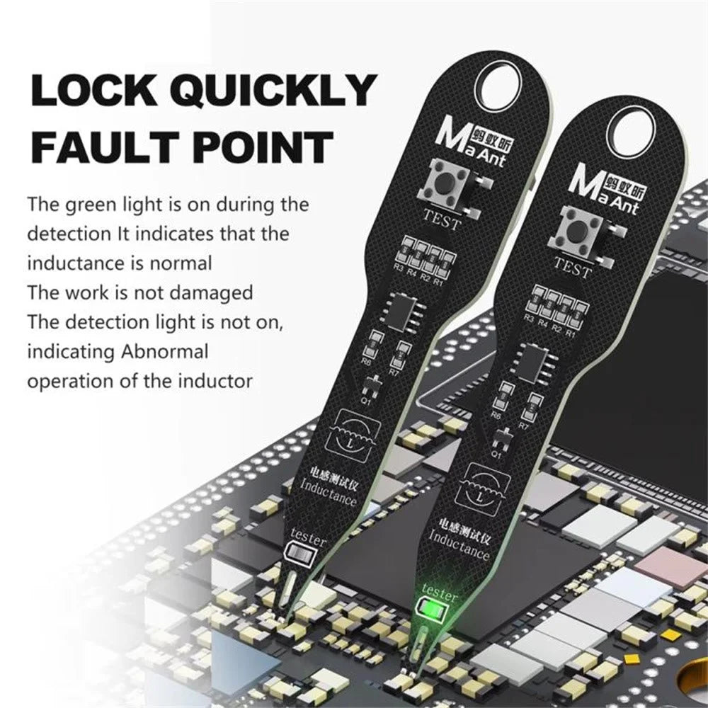 MAANT High Precision Electromagnetic Induction Tool Inductance Tester Fault Locator  for PCB Circuit - 3