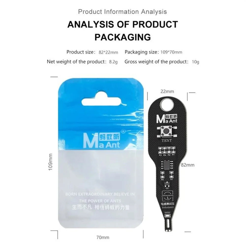 MAANT High Precision Electromagnetic Induction Tool Inductance Tester Fault Locator  for PCB Circuit - 4