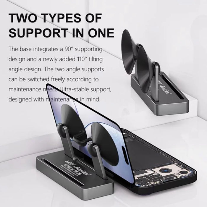 MAANT M095 Giant Stability Phone Screen Support Stand Dual Suction Cup Holder Side Mount Support Tool for Mobile Phone Maintenance - 5
