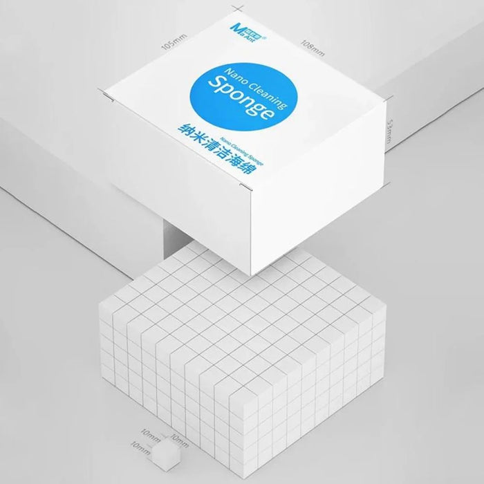 MAANT 500Pcs  /  Box High Density Nano Cleaning Sponge No Residue Electronic Maintenance Tools for Electronics PCB Chip Screen - 6