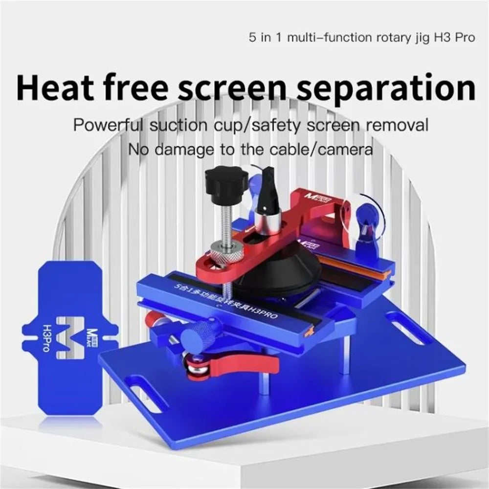 MAANT H3Pro 5-in-1 Multifunctional 360° Rotary Phone Repair Fixture Heat-Free Screen Separator Tool - 2