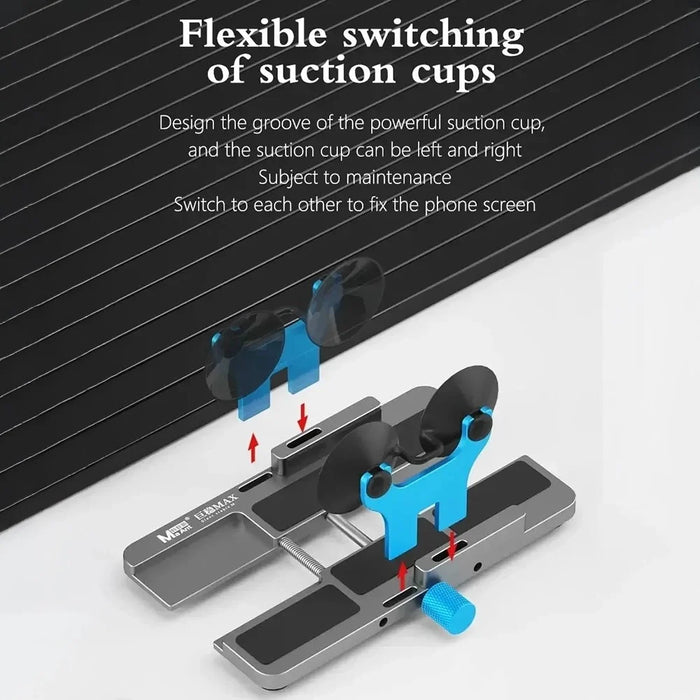 MAANT Giant Stability MAX Side Mount Support Stand Vacuum Suction Phone Screen Repair Tool for Battery Motherboard Maintenance - 6