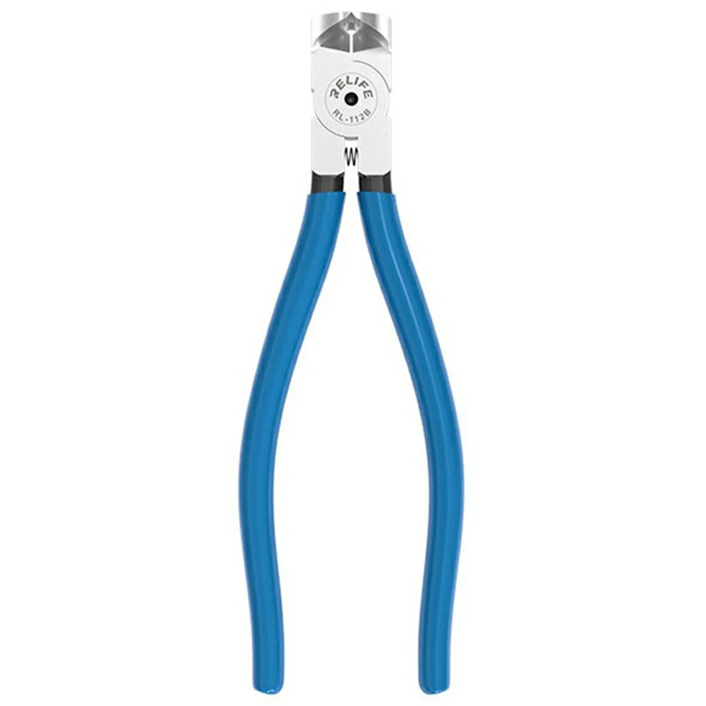 RELIFE RL-112B 90° Right Angle Pliers Alloy Steel Flat Cutting Tool for Phone Camera Ring Repair - 2
