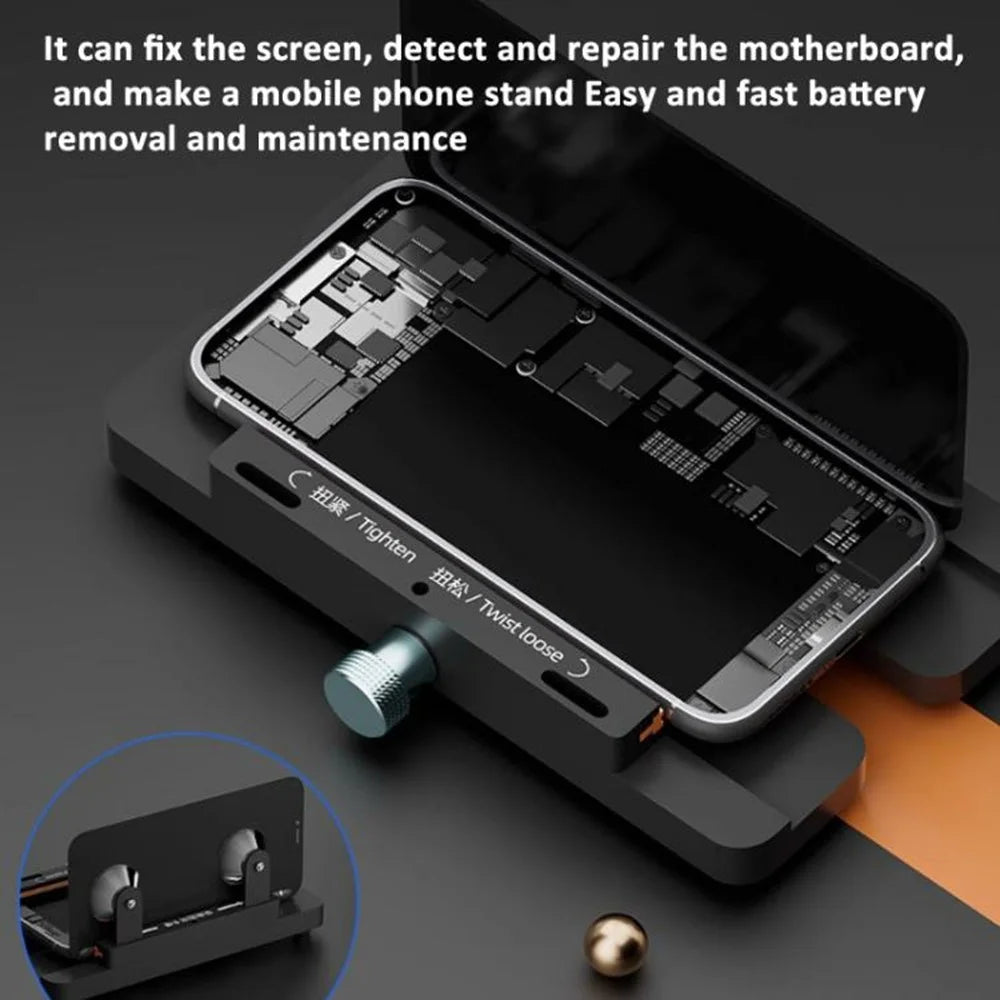 IFIXES iA3 3-in-1 Phone Repair Clamp Battery Back Cover Removal Fixture for Mobile Device Maintenance - 3