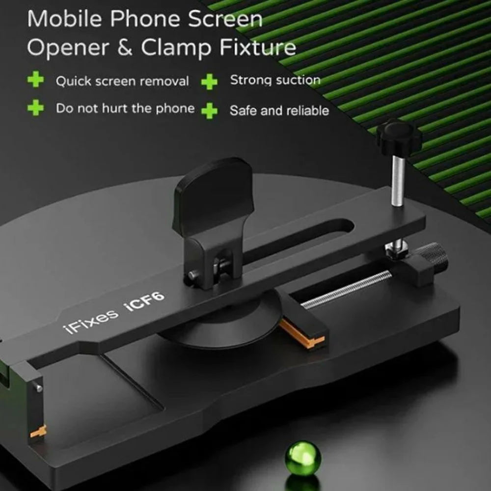 IFIXES iCF6 Phone Screen Removal Tool Kit Strong Suction Mobile Screen Repair Opener Heat-Free Screen Removal Clamp - 2