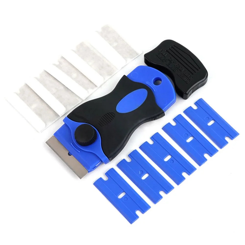 RELIFE RL-023 Multifunctional Glue Removing Tool Screen Repair Blade Phone Disassembly Kit with Plastic Metal Blades - 1
