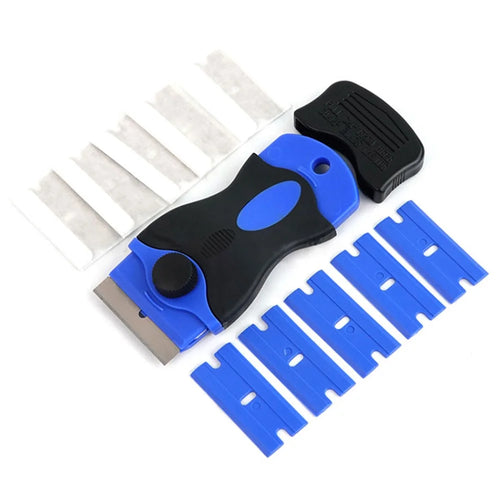 RELIFE RL-023 Multifunctional Glue Removing Tool Screen Repair Blade Phone Disassembly Kit with Plastic Metal Blades - 1